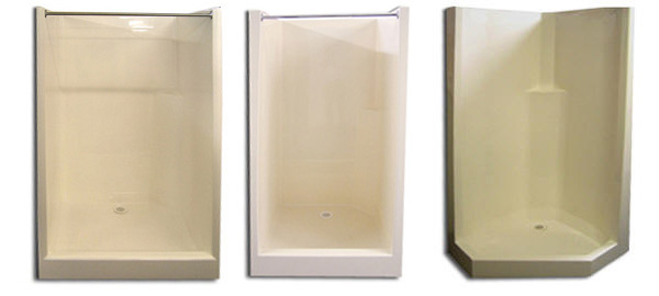 Fully moulded shower cubicle image